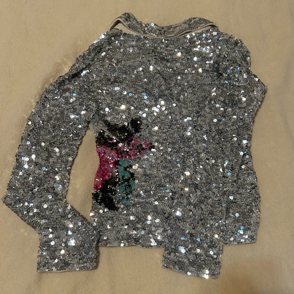 Womens Sequin Jacket - image 2